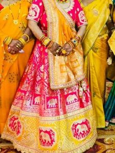 Silk Lehenga  High Flare