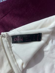 White One Shoulder Crop Top