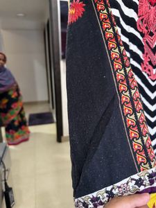 Winter Wear 3piece Suit With Shawl