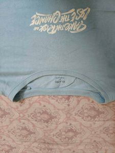 Light Blue Graphic Tee