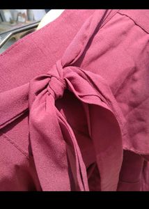 Skirt With Plazo