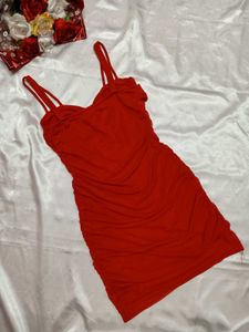 Red Bodycon Mini Dress❣️