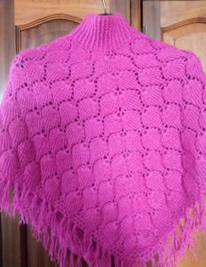 Crochet Poncho Set
