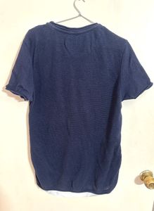 Zara Man Blue T-Shirt