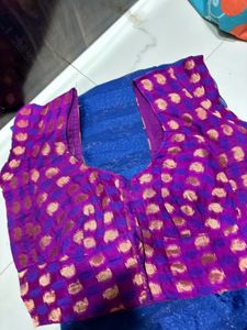 Beautiful Zari Work Saree