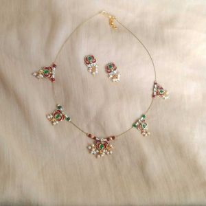 Hand Made Lotus Neck Set