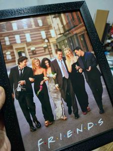 FRIENDS photo Frame And Both side Keychain