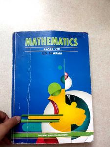 RD SHARMA Class 8th MATHS