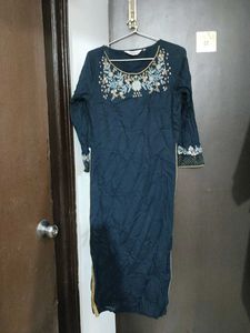 BIBA Elegant Embroidered Kurta
