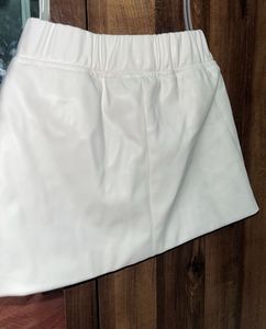 White Dress Skirt Nd Top