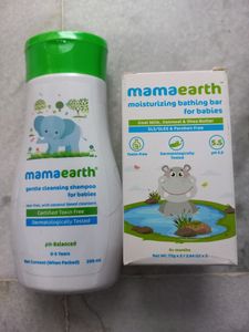 Mamaearth Baby Soap And Baby Shampoo Combo