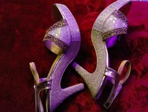 Sparkly Silver Heels❤‍🔥