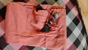 Peach Cargo Pants