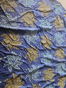 Blue King Size Bedsheet With Pillow Covers