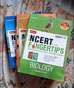 (not in coins) ALL 3 NCERT FINGERTIPS MTG