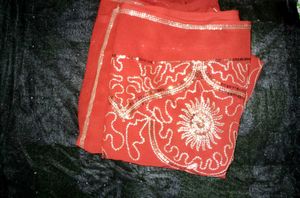Embroidered Indian Sarees - Set of 2