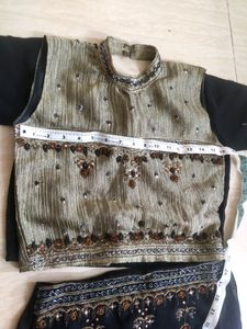 Black Fish Cut Dress For Festive Season