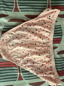 Heart Print Panties