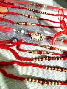 Set of Handmade Rakhi Bracelets