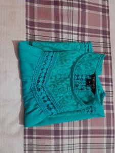Cyan Top From The Vanca