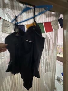 Black One Piece Swimsuit