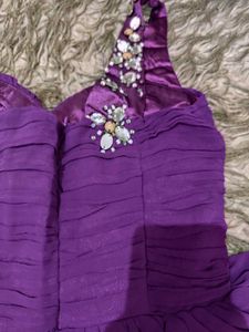 Rare Brand 90s Prom Inspired Mini studded Dress
