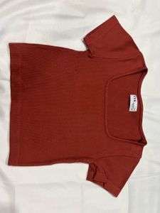 Rust Crop Top