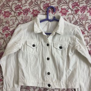 White Denim Jacket