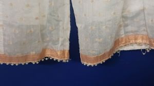 White Embroidered Sharara Set