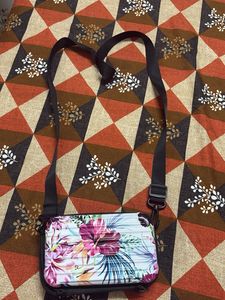 Floral Print Crossbody Bag