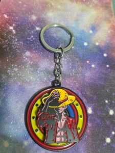 Luffy One Piece Fidget Spinner Keychain