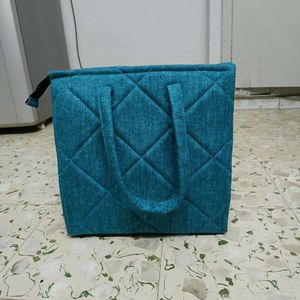 Teal Tote Bag