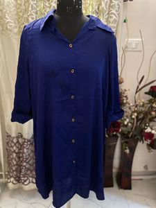 Blue Button-Down Shirt
