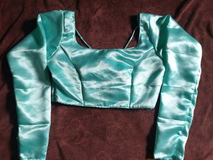 Elegant Teal Blouse
