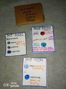 Solar System Classic Cards. ADDITION PACK.