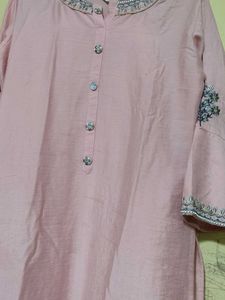 Pink Kurta Set