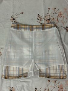 Plaid Mini Skirt