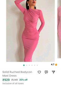 Newme Maxi Bodycon Dress 🎀🎀
