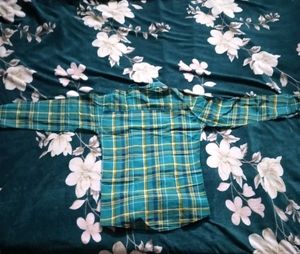 Green Plaid Shirt
