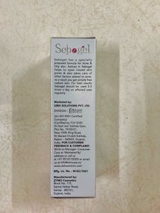 Sebogel For Pimples