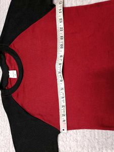 Red &amp; Black Crop Top ❤️🖤