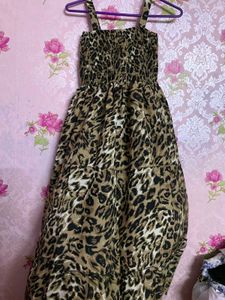 Animal Print Dress With Jacket