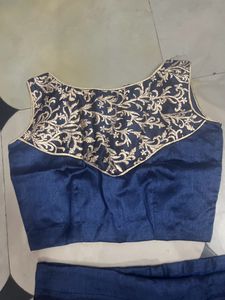 Crop Top N Lehenga
