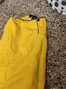 Yellow Crop Top