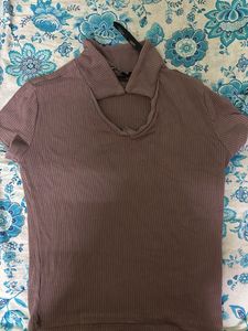 Lavender Dark Top – Nuon by Westside, Size Small