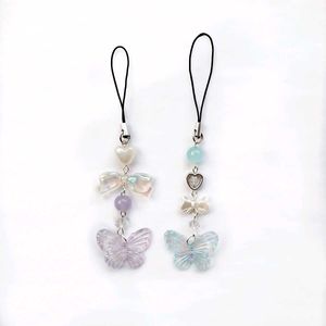 Butterfly Phone Charm Keychain