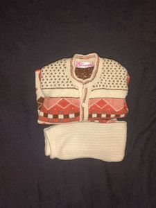 Kids Argyle Knit Set