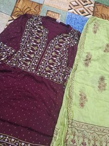 Anarkali Kurti With Duppata