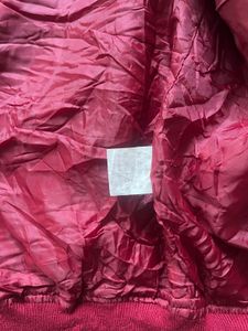 Vintage Red Racing Bomber Jacket