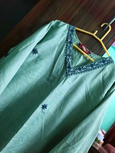 Elegant Embroidered Kurta Set